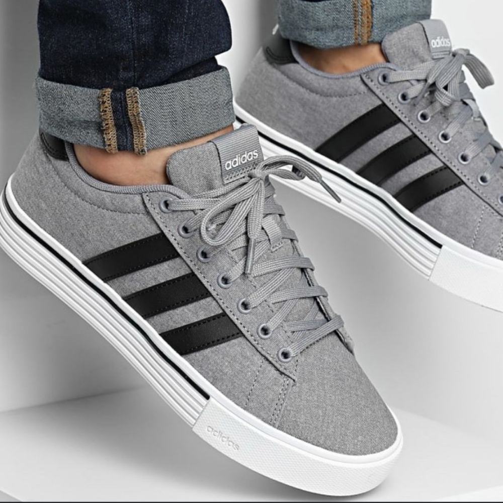 Adidas Men's Gray Sneakers